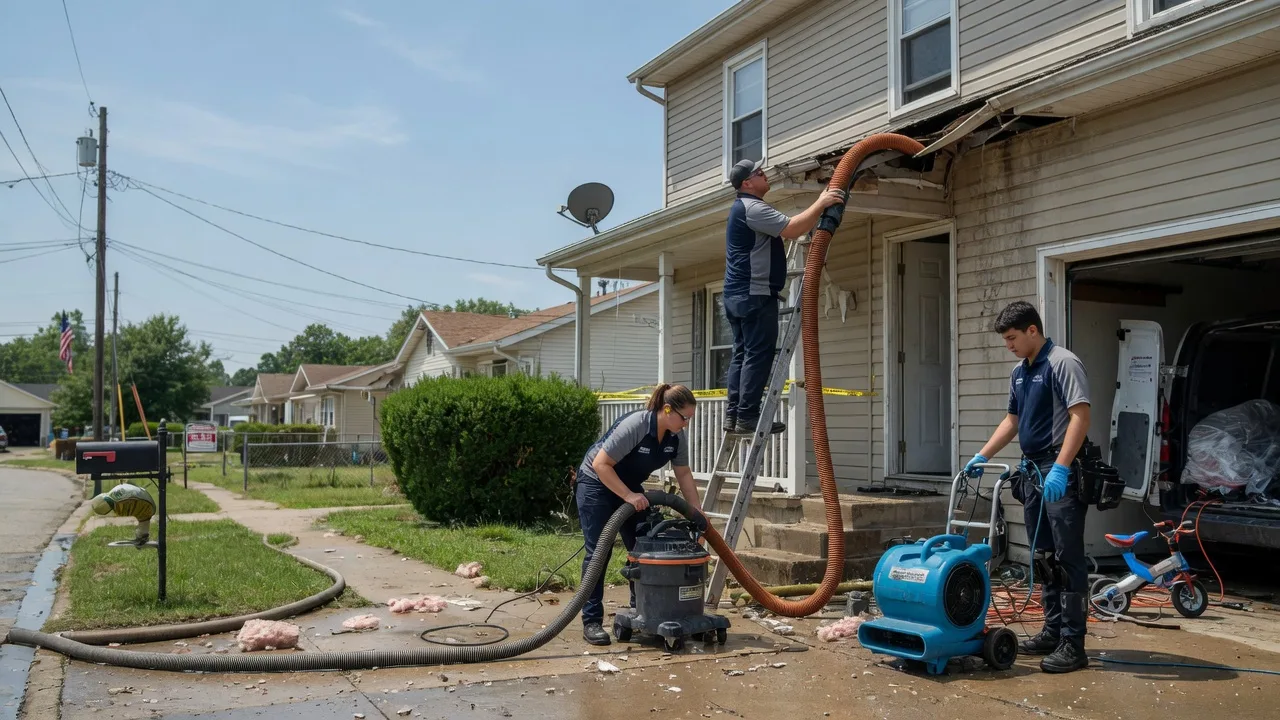 Water Damage Restoration in South Roxana, IL near me